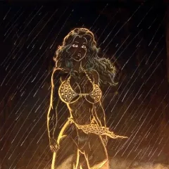 "Cavewoman: Rain" Rain