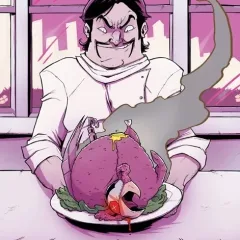 "Chew" Blood Puddin'