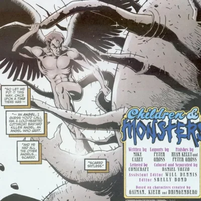 Cover art for Children and Monsters