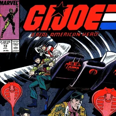 Cover art for Cobra Civil War (G.I. Joe Marvel)