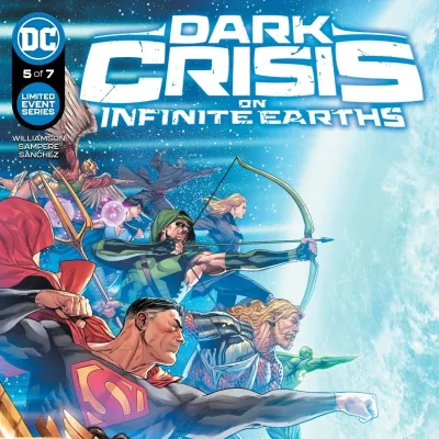 Cover art for Crisis on Infinite Earths