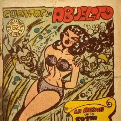 Cover art for "Cuentos de Abuelito" La Reina de la Costa Negra