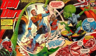 Background for "Dan Dare" Hollow World