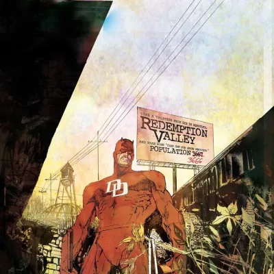 Cover art for "Daredevil" Redemption