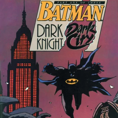 Cover art for Dark Knight, Dark City