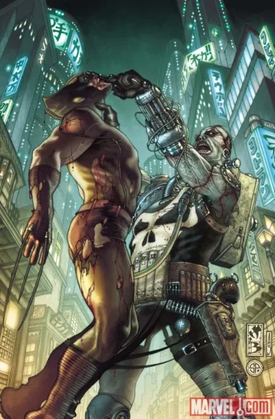 Background for "Dark Wolverine/Franken-Castle" Punishment