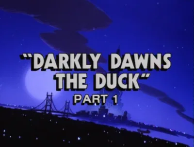 Background for Darkly Dawns the Duck