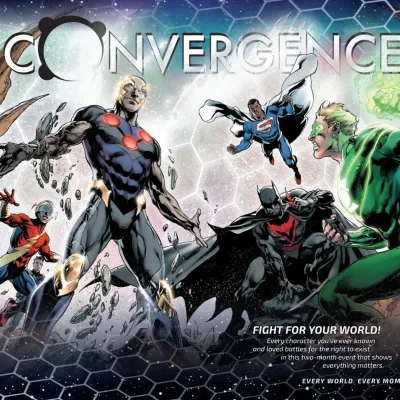 Cover art for "DC Multiverse" Convergence