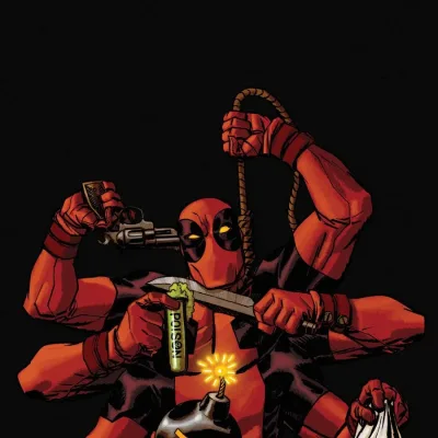 Cover art for "Deadpool" Dead
