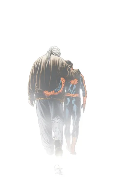 Background for Death of Spider-Man