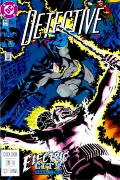 Background for "Detective Comics" Electric City