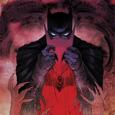 Cover art for "Detective Comics" Gotham Nocturne