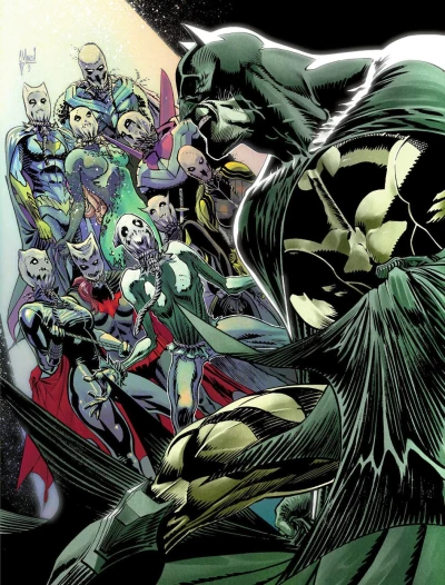 Background for "Detective Comics" Gothtopia