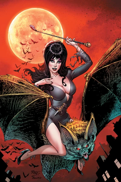 Background for "Elvira Mistress of the Dark" Elvira's Inferno