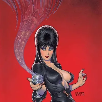 Cover art for "Elvira Mistress of the Dark" Timescream