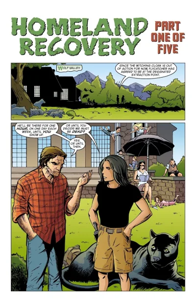 Background for "Fables" Return to the Jungle Book