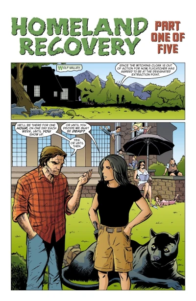 Background for "Fables" Return to the Jungle Book
