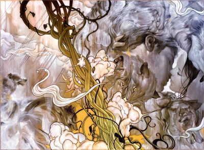 Background for "Fables" Wolves