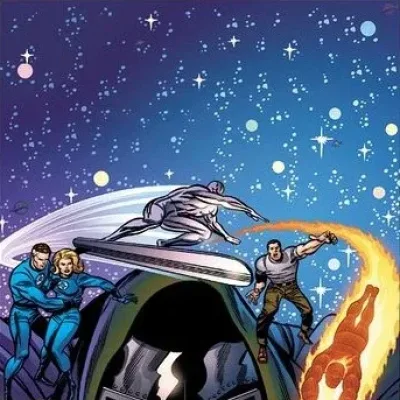 Cover art for "Fantastic Four" Doomsday