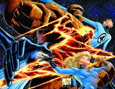 Background for "Fantastic Four" Forever
