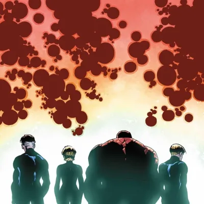 Cover art for "Fantastic Four" The End is Fourever
