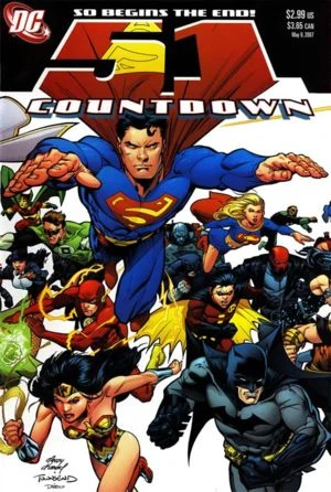 Background for "Final Crisis" Countdown