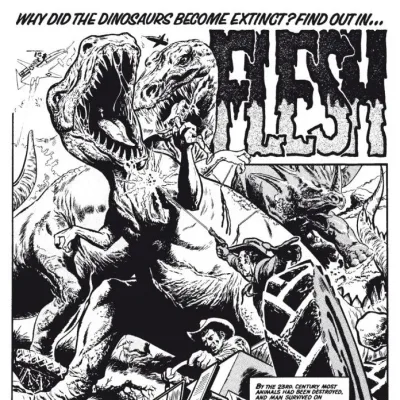 Cover art for "Flesh" Book One