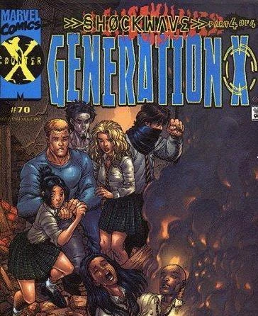 Background for "Generation X/X-Force/X-Man" Shockwave