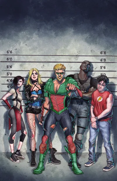 Background for "Green Arrow" Emerald Outlaw