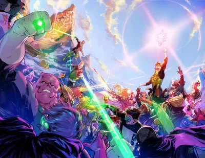 Background for "Green Lantern" The Starbreaker Supremacy