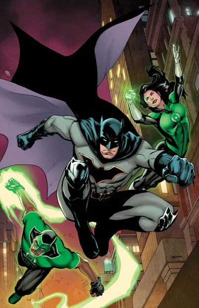 Background for "Green Lanterns" Darkest Knights