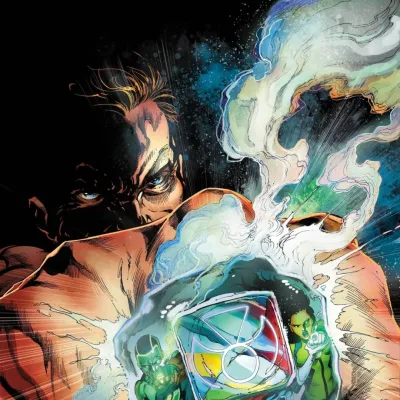 Cover art for "Green Lanterns" The Phantom Lantern
