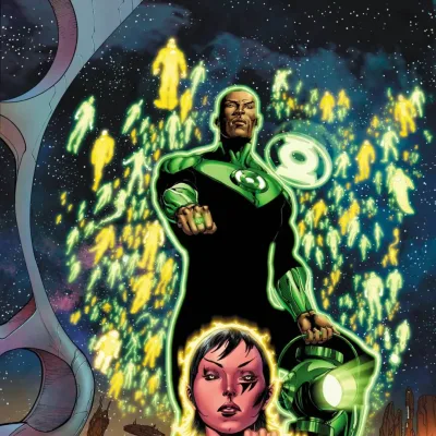Cover art for "Hal Jordan and the Green Lantern Corps" Bottled Light