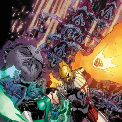 Cover art for "Hal Jordan and the Green Lantern Corps" Darkstars Rising
