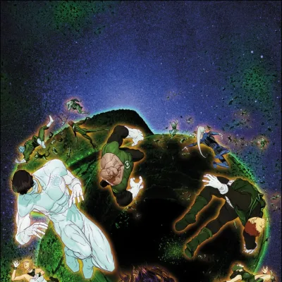 Cover art for "Hal Jordan and the Green Lantern Corps" Prism of Time