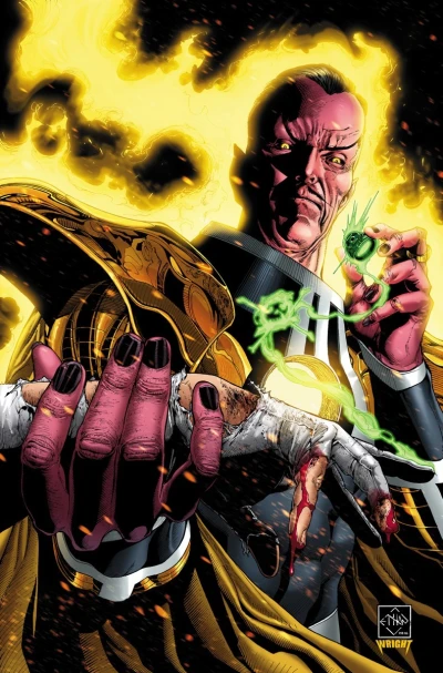 Background for "Hal Jordan and the Green Lantern Corps" Sinestro's Law