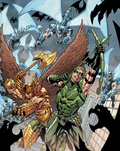 Background for Hawkman: Wanted