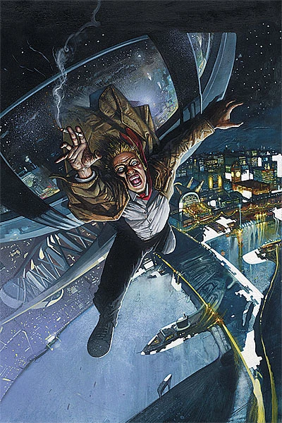 Background for "Hellblazer" Sectioned