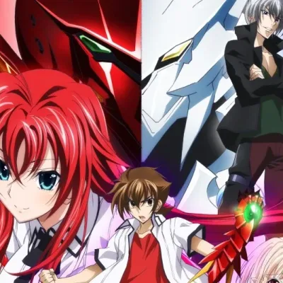 Cover art for "High-School D×D" Birth of the Breast Dragon Emperor