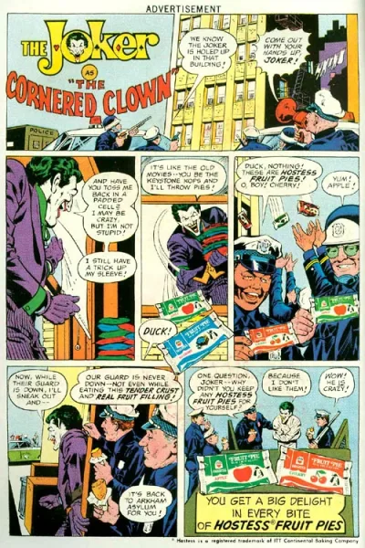 Background for "Hostess" Joker
