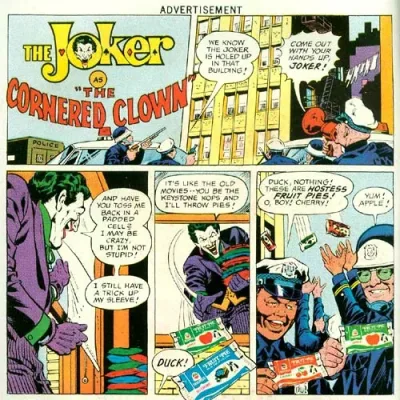 Cover art for "Hostess" Joker