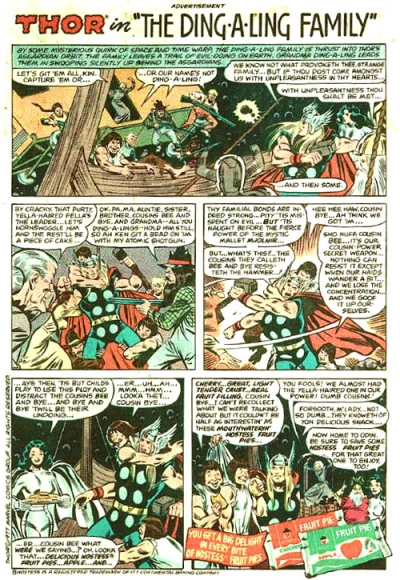 Background for "Hostess" Thor