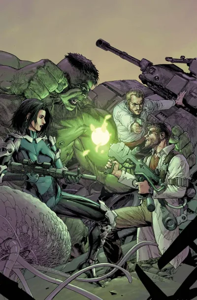 Background for Hulk vs. Banner