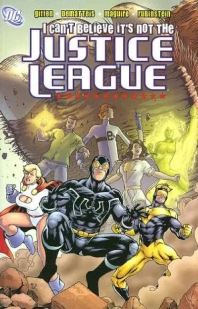 Background for I Can't Believe It's Not the Justice League