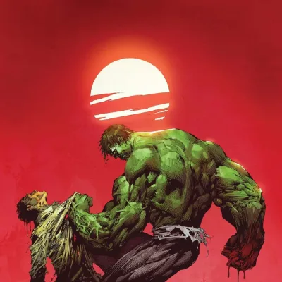 Cover art for "Incredible Hulk" Asunder