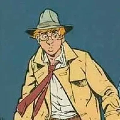 Cover art for "Jérôme K. Jérôme Bloche" A la vie, à la mort