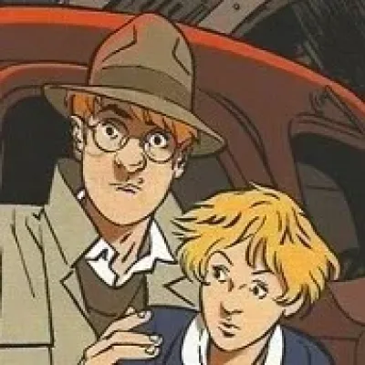 Cover art for "Jérôme K. Jérôme Bloche" Pension Complète