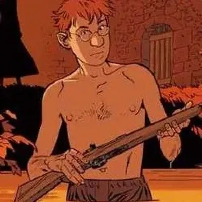 Cover art for "Jérôme K. Jérôme Bloche" Un petit coin de paradis