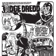 "Judge Dredd" Antique Car Heist