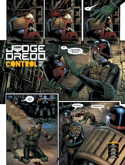 Background for "Judge Dredd" Control